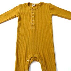 Quincy Mae Infant Waffle Jumpsuit, Size 6-12 Months